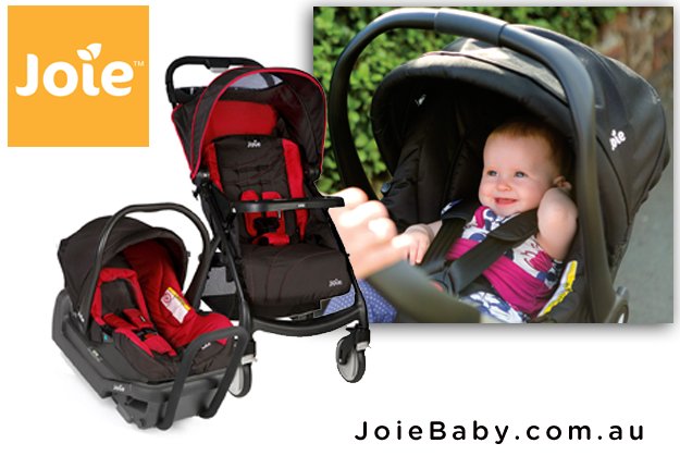 Mouths of Mums – Win a Stroller and Car Seat from Joie