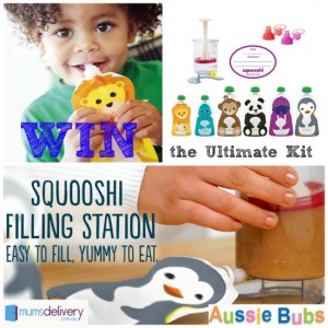 MumsDelivery.com.au – Win the Squooshi Ultimate Starter Pack