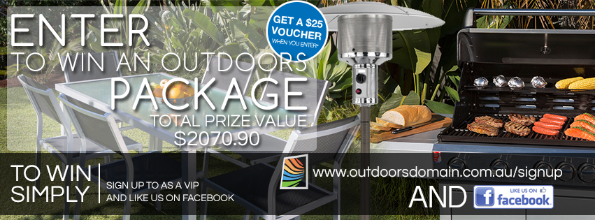 Outdoors Domain – Win an Outdoor package