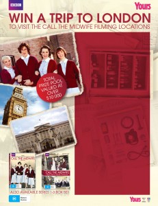 Roadshow – Yours magazine – Win a Trip to London to visit the Call The Midwife filming locations