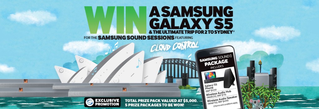 Samsung – WIN a Samsung Galaxy S5 & The Ultimate trip for 2 to Sydney