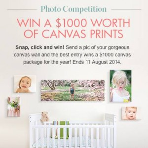 Snapfish – Win a $1000 Worth of Canvas Prints