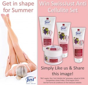 SwissJust Australia – Win Anti Cellulite Set