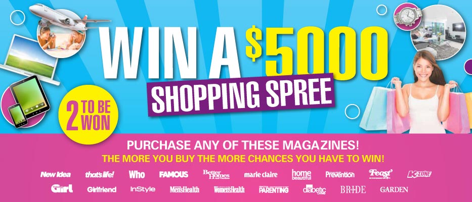That’s Life – Win 1 of 2 $5000 Shopping Spree
