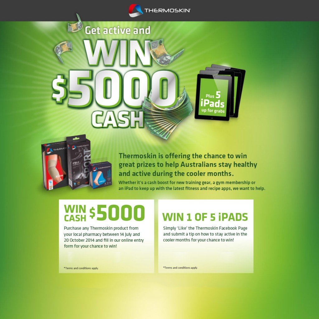 Thermoskin – Win $5000 cash