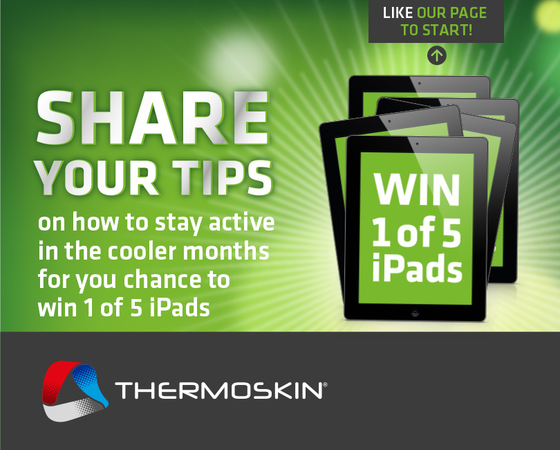 Thermoskin – Like to Win 1 of 5 iPads