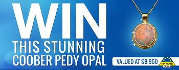 Top Tourist Parks – Win a Coober Pedy Opal Pendant Competition