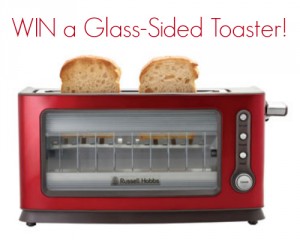 Electro Seconds – Win a glass-sided Toaster