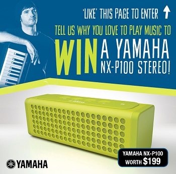 Yamaha Music School Australia – Win a Yamaha NX-P100 Stereo giveaway