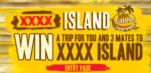 BCF – Win a trip for 4 to XXXX Island 2014