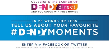 Dendy – Win a year of free movies at Dendy Cinemas