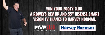 FiveAA – Win Rowey’s Rev Up and 55″ Hisense Smart TV valued at $1,399