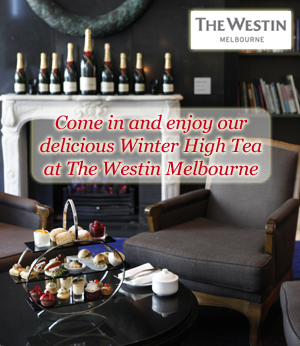 High Tea Society – Win high tea and a glass of Moet for 4 and a nights accommodation at the Westin Melbourne valued at $996