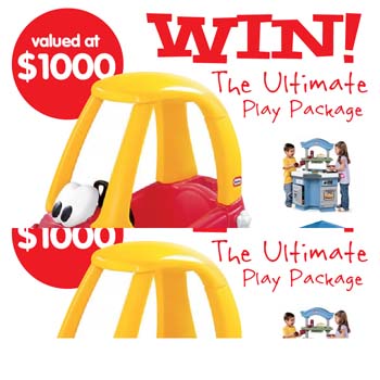 Jump Star Trampolines – Win the Ultimate Little Tikes Play Package worth $1000
