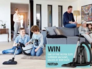 Mother and Baby – Win 1 of 5 Nilfisk Elite Superior Vacuum Cleaners