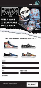 Platypus Shoes – Win a Vans X Star Wars Prize Pack