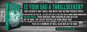 Simon & Schuster Australia – Win a $500 Gift Voucher plus a copy Act of War