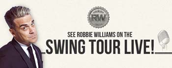 Smooth FM – Win tickets to Robbie Williams Swing Tour Live 2014