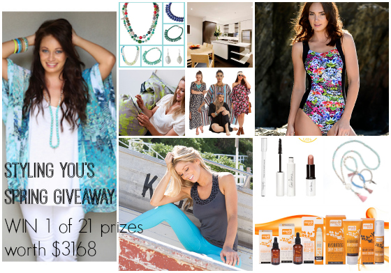 Styling You – Win 1 of 21 fabulous Prizes