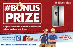 The Good Guys – WIN an Electrolux 600L Refrigerator – The Block 2014 – Electrolux #BONUS Prize Competition
