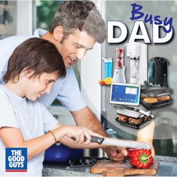 The Good Guys – Win 1 of 2 Busy Dad Prize Packs