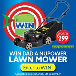 Thrifty-Link Hardware – Win Dad a Nupower Lawn Mower