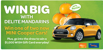 Woolworths – Win 1 of 2 brand new MINI Cooper Cars