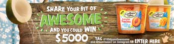 Channel 7 – Sunrise – Win $5,000 each week with #100daysofawesome Competition