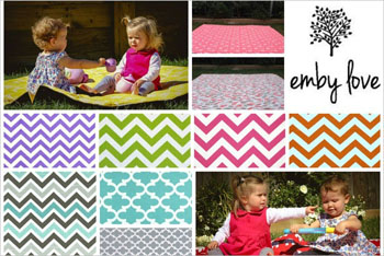 Child Magazines – Win 1 of 2 Family-sized picnic blankets with a carry bag from Emby Love