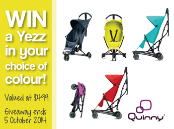 Happy Travel with Kids – Win a Quinny Yezz Stroller