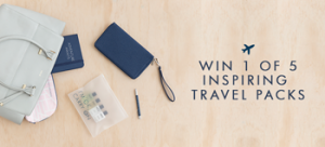 Kikki-K – Win 1 of 5 Inspiring Travel Packs