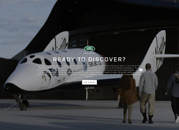 Land Rover  – Win A Trip To Space with Virgin Galactic or Win A Trip to New Mexico, USA 2014