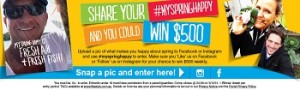 Lifestyle Channel – Submit your #MySpringHappy Photo to Win $500