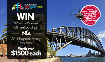 Meltwater Connect Mobile – WIN $1500 worth of ultimate sports prizes including a private helicopter ride over Sydney Harbour plus lunch for two