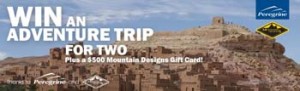 Mountain Design & Peregrine Adventures – Win an adventure trip for 2 plus $500 Mountain Designs Gift Card