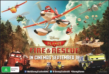 Mum Central – Win a ticket for 4 to see Disney Planes Fire & Rescue – a new comedy-adventure  featuring a dynamic crew of elite firefighting aircraft