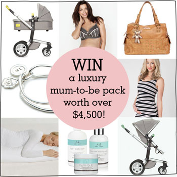 Mums Grapevine – Win a fabulous mum-to-be package worth $4500