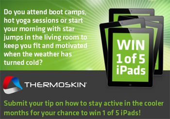 Thermoskin – Share your tips to win 1 of 5 iPads