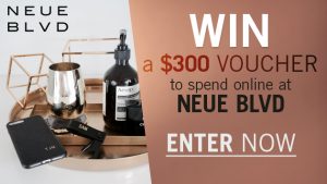 Channel Seven – Sunrise Family Newsletter – ‘Neue BLVD’ – Win a $300 BLVD e-Voucher
