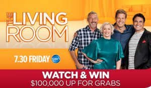 Channel Ten – The Living Room – Shop A Docket – Watch & Win – Win 1 of 10 cash prizes of $10,000 each