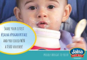 Mouths of Mums – #jalna #yoghourtface – Win a $500 prepaid Visa card thanks to Jalna