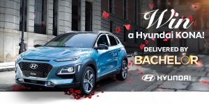 Network Ten – The Bachelor Hyundai – Win a prize package including a Hyundai Kona, Highlander variant valued at up to $45,000