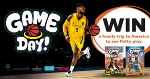Allen & Unwin – Patty Mills Game Day – Win a Family trip of 4 to the USA to see Patty Mills Play valued at up to $15,000AUD