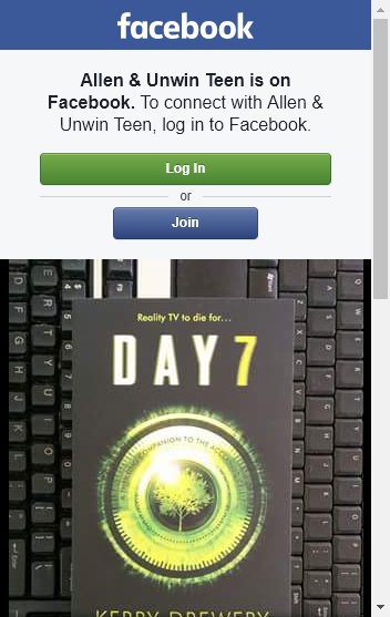 Allen  Unwin Teen – Win Day 7 By Kerry Drewery