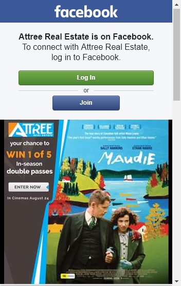 Attree Real Estate –  Win 1 Of 5 Double Passes To See Maudie In Cinemas August 24 (prize valued at  $200)