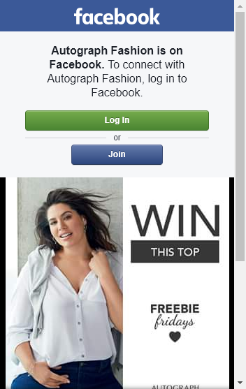Autograph Fashion – Win This Top By Liking This Post