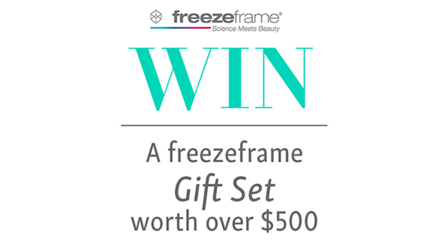 Channel 7 – Sunrise Family Newsletter – Win a freezeframe Skin Care Gift Set valued over $500