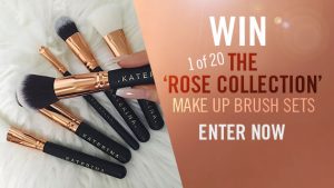 Channel Seven – Sunrise Family Newsletter ‘The Rose Collection’ – Win 1 of 20 Rose Collection Make Up Brush sets valued at $129 each
