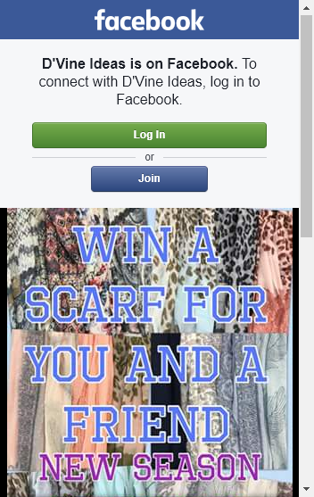 D’vine Ideas – Win A Scarf For Yourself And A Friend