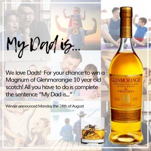 Edible Blooms – Win a limited edition Magnum of Scotch from Glemorangie for your Dad